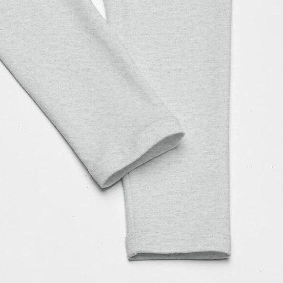 The Childrens Place Girls Full Length Leggings 2 Pack Size S 5-6 Black Gray - Picture 4 of 4